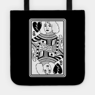 The Queen of Hearts of glass Tote