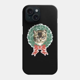 Christmas Cat face Phone Case