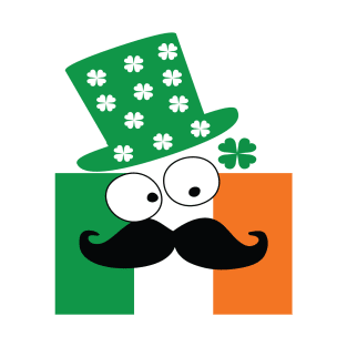 Irish mustache st.Patrick's day T-Shirt