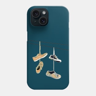 Shoes on Wires Phone Case