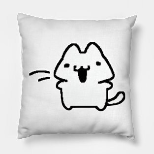 Feline Fancies: Minimalist Cat Art Designs for Your Wardrobe Pillow