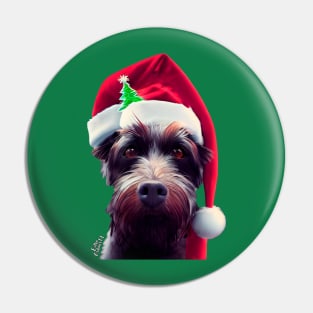 Christmas Funny dog Pin