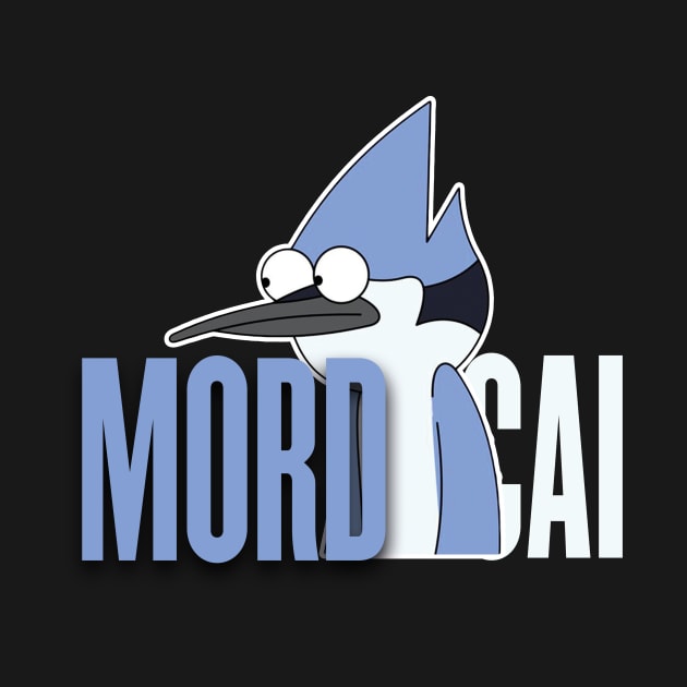 Mordecai's Whimsical Portrait by StickersMan