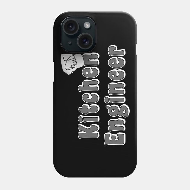 Kitchen Engineer Phone Case by Barthol Graphics