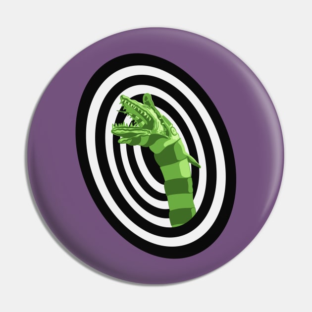 Sandworm (Beetlejuice) Pin by PlaidDesign