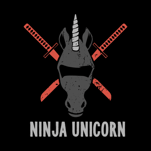 Cool Ninja Unicorn by VBleshka