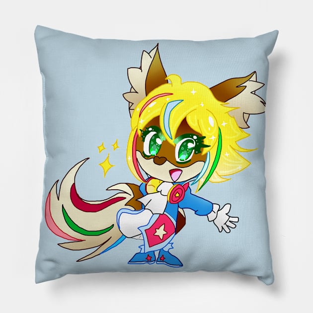 Sparkly Shuzo Pillow by waffletoast215