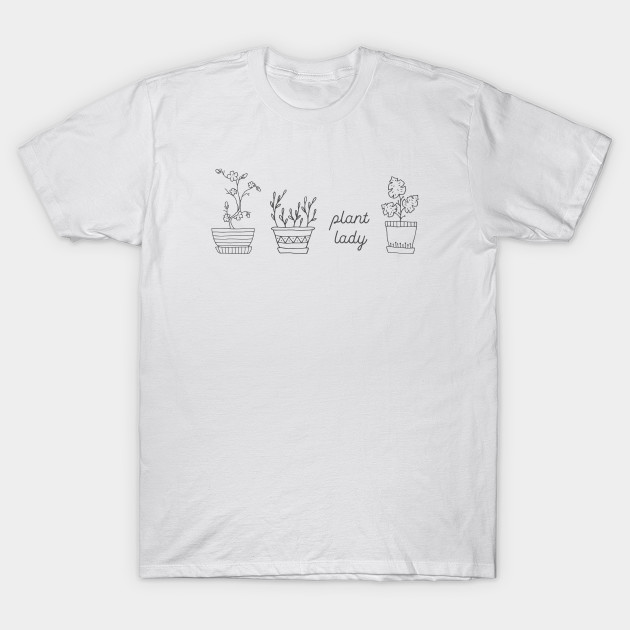 Plant Lady Is The New Cat Lady Grey Text Plant Lady T