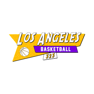 Los Angeles Y 90s Basketball Retro T-Shirt