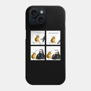 Was I A Good Meme? No. Bonk. Cheems Doge Phone Case