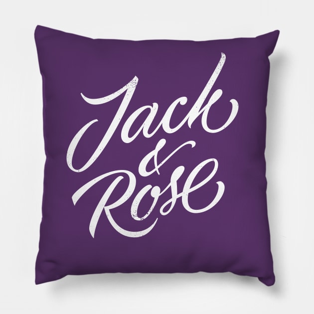 Jack & Rose  (white) Pillow by bjornberglund