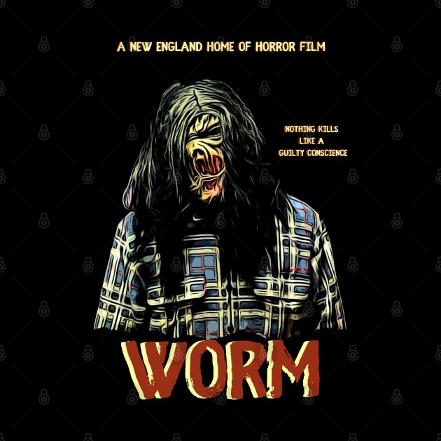 WORM MOVIE POSTER by New England Home Of Horror