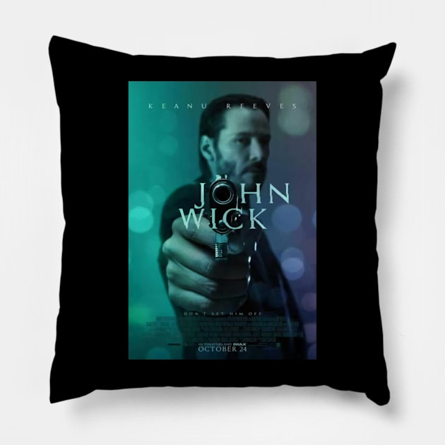 John Wick Exemplary Execution Pillow by A Cyborg Fairy