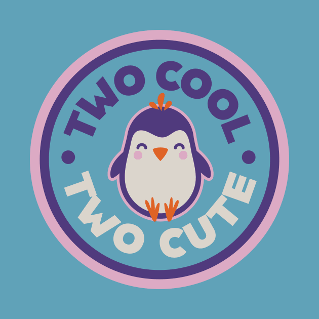 Two Cool Two Cute Penguin Party 2 Year Old Birthday Theme by PodDesignShop