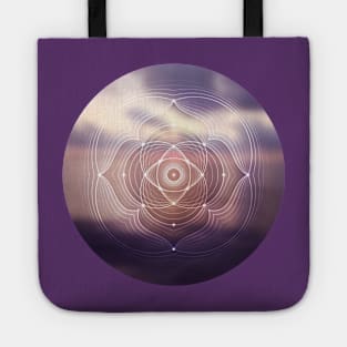 Morning silence | Sacred geometry Tote