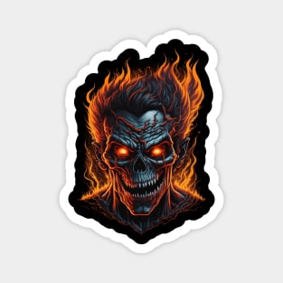 Halloween zombie shirt Magnet