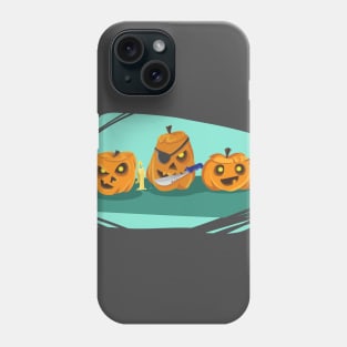 Sketchy Pumpkins Phone Case