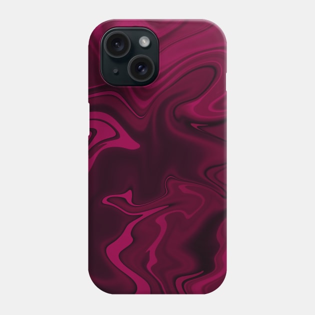 Purple silk Phone Case by Sinmara