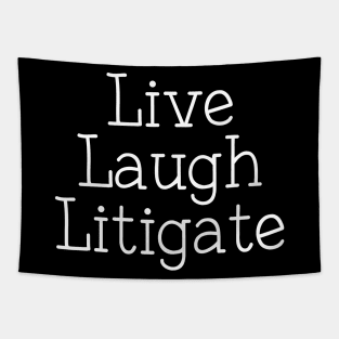 Funny Litigator Trial Lawyer Tapestry