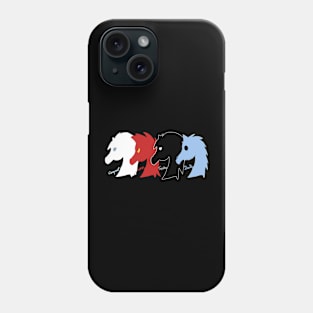 Horsemen Horse Emblem (custom) - Death (backside) Phone Case