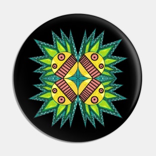 Ween Fractal Boog Pin