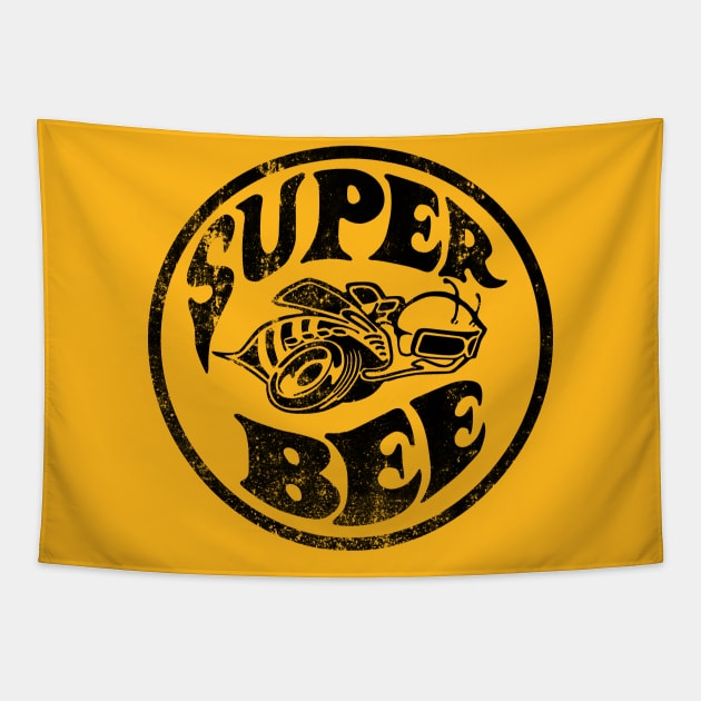 Super Bee Mopar Tapestry by funkymonkeytees