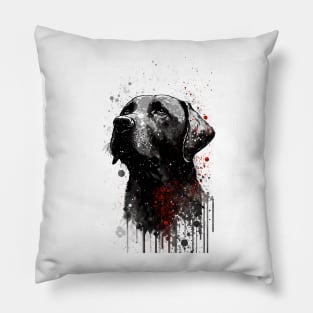 Labrador Retriever Portrait Pillow