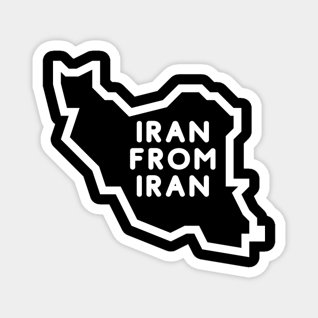 I Ran from Iran Magnet by GMAT