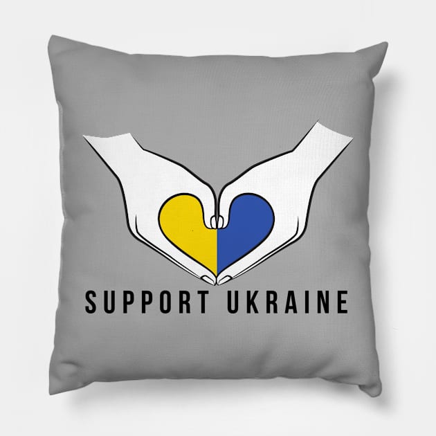 Support Ukraine Pillow by julia_printshop