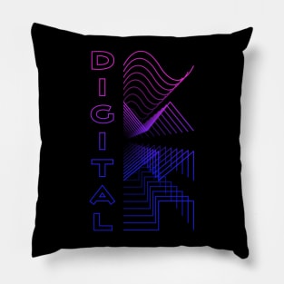 Digital Waveform Audio Analog Design Modular Gift Pillow