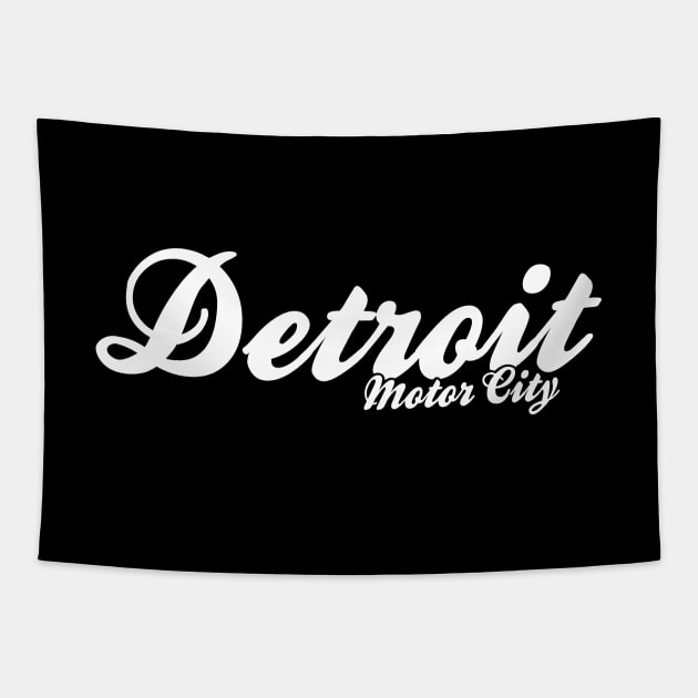 detroit michigan Tapestry by BigTime