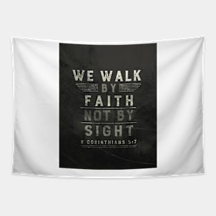 Walk by Faith Tapestry