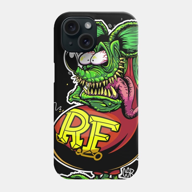 Bootleg Ratfink Phone Case by CsrJara / Perronegro Clothing