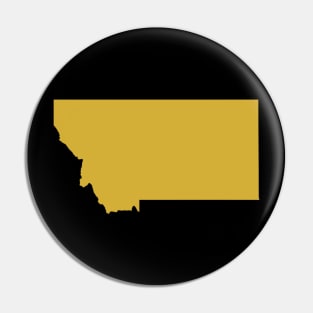 Montana state map Pin