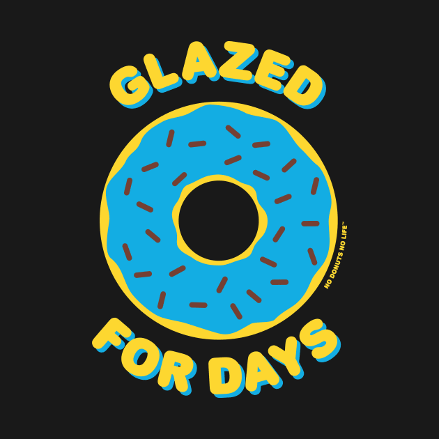 Glazed For Days (Blue Donut) by nodonutsnolife