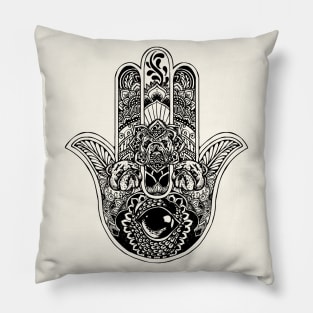 Hamsa Hand English Bulldog Pillow