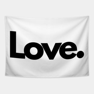 Love attachment positive single word minimalist Tapestry