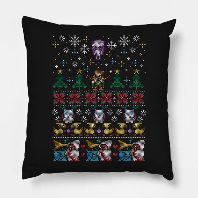 Winter Fantasy 2016 Mage Edition Pillow by machmigo