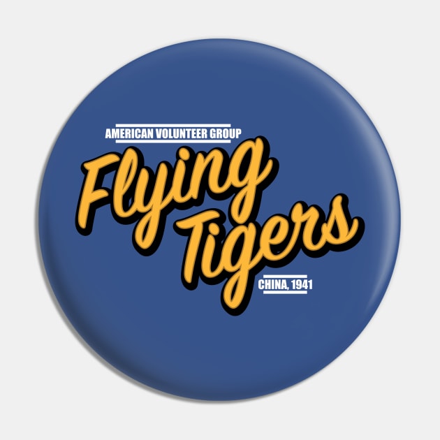 WW2 Flying Tigers Pin by TCP