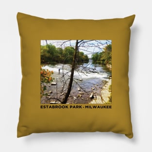 Estabrook Park • Milwaukee River Pillow