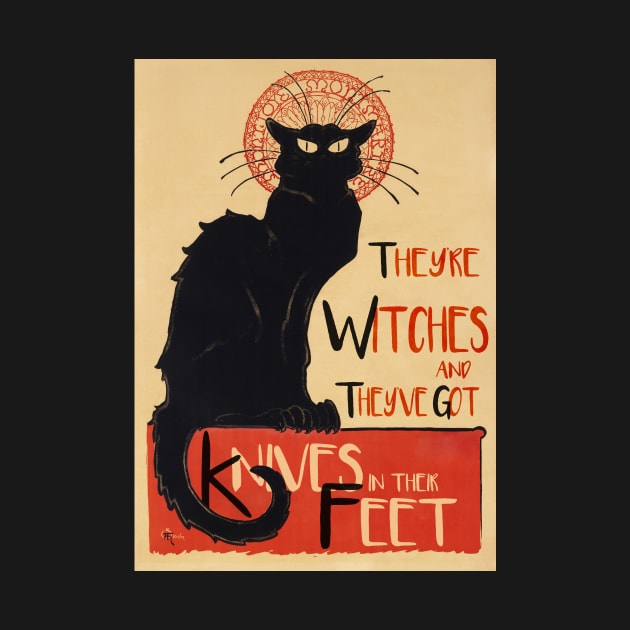 Cats Are Witches and They've Got Knives In Their Feet by fricative