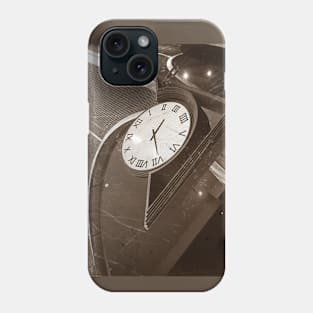 western train station clock Phone Case