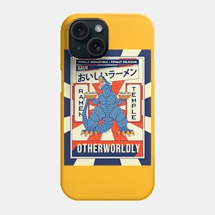 Ramen temple Japanese ad Phone Case