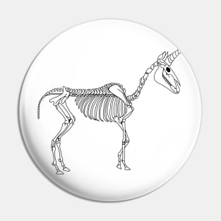 Spooky Unicorn Pin