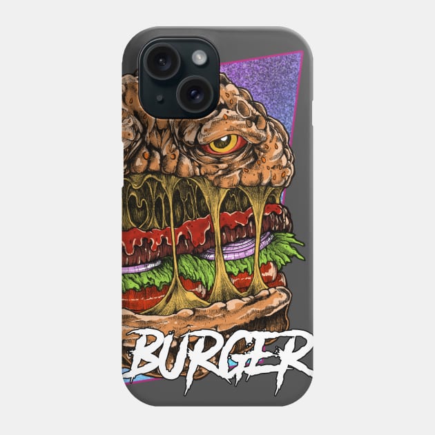 Burgermonster Phone Case by drixalvarez