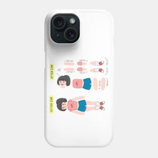 Gym girl Phone Case