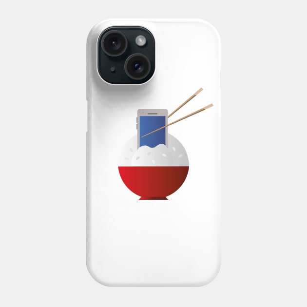 Rice Phone Phone Case by ijoshthereforeiam