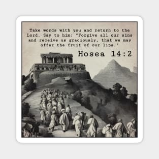 Hosea 14:2 Magnet