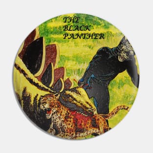 The Black Panther - Valley of Monstrosity (Unique Art) Pin