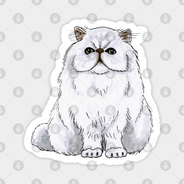 Persian cat Magnet by Savousepate